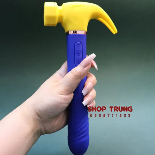 Búa Cầm Tay 7 Chế Độ Hút - Liếm - Rung Thụt Cực Phê