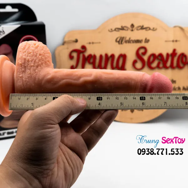 Dương vật giả có dây đeo cho les Lovetoy 20cm - Khiến đời sống phòng the thêm mặn nồng 