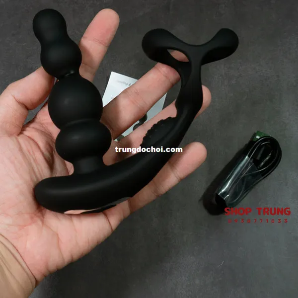 Máy Rung Hậu Môn 10 Chế Độ Rung 3 Chế Độ Ngoáy - An Toàn Thiết Kế Tinh Tế