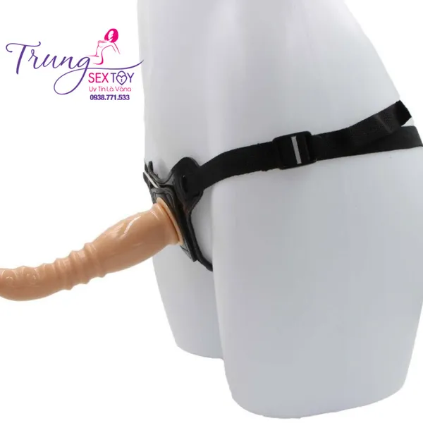 Dương vật giả dây đeo Kit có rung 10 chế độ thỏa mãn mọi nhu cầu