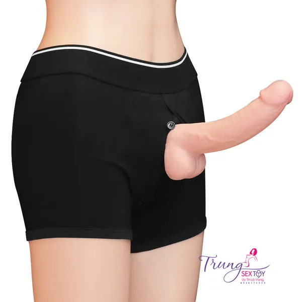 Combo Sextoy Dành Cho Lesbian Quần Cotton Kèm Dương Vật