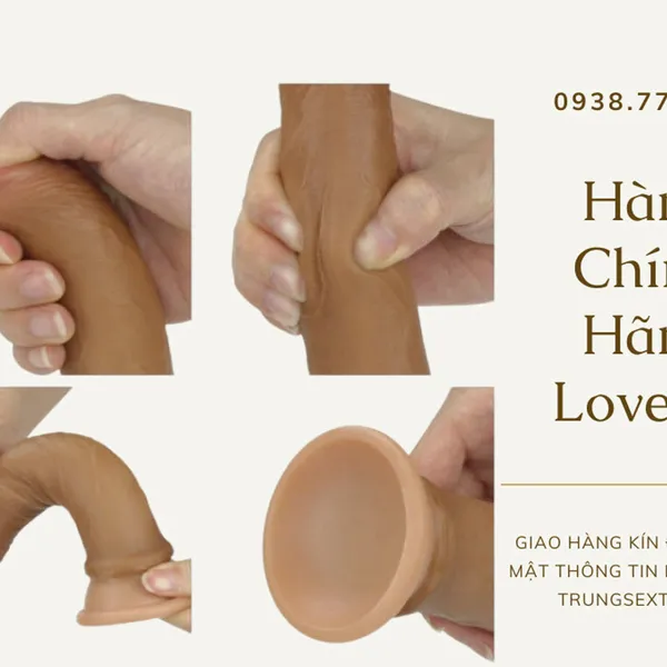 Dương vật giả có dây đeo Lovetoy chính hãng dành cho les 