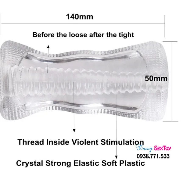  Âm đạo giả trong suốt - kiệt tác của giới sextoy