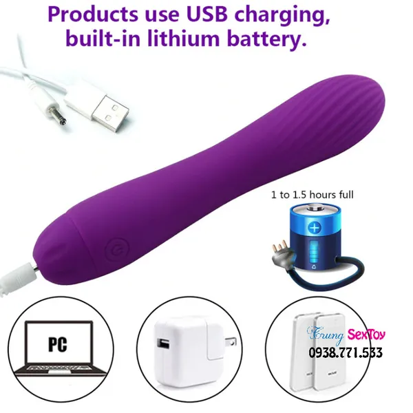 Sướng muốn chết khi ra trận với que rung đa năng