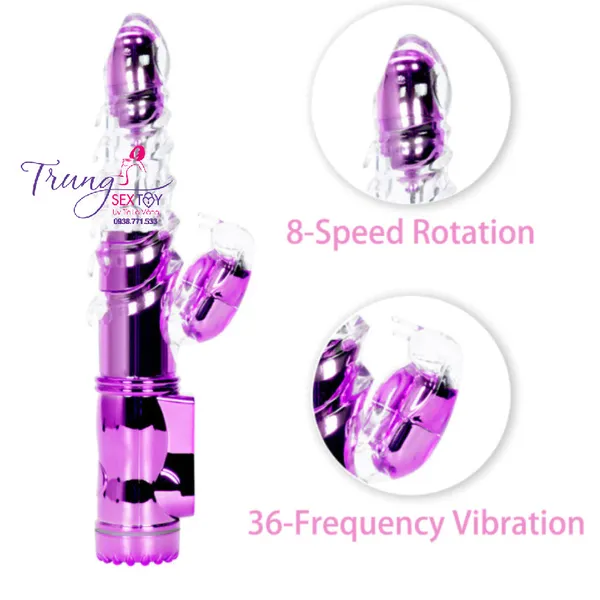 Dương vật giả rung Xoay 360 độ mang đến những sự sung sướng bất ngờ 