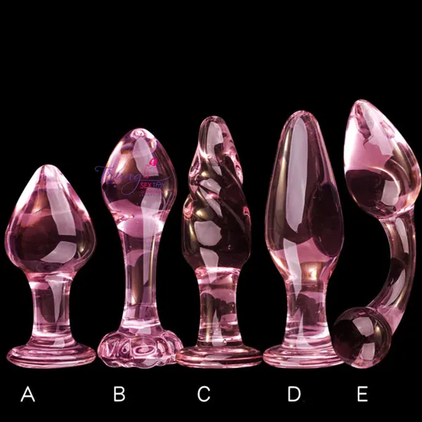 Phích cắm hậu môn bằng thủy tinh Siêu cute