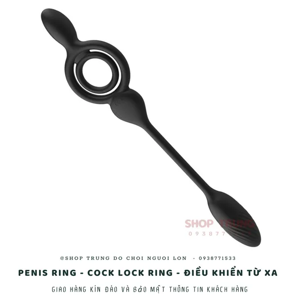 Penis Ring - Cock Lock Ring - Điều khiển từ xa