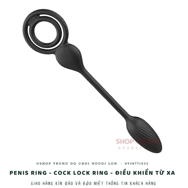 Penis Ring - Cock Lock Ring - Điều khiển từ xa