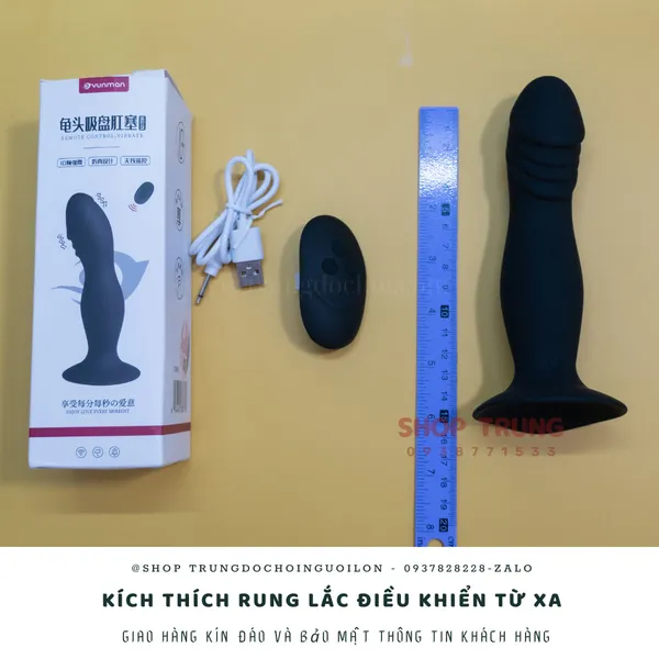 Dụng cụ massage kích thích rung lắc điều khiển từ xa