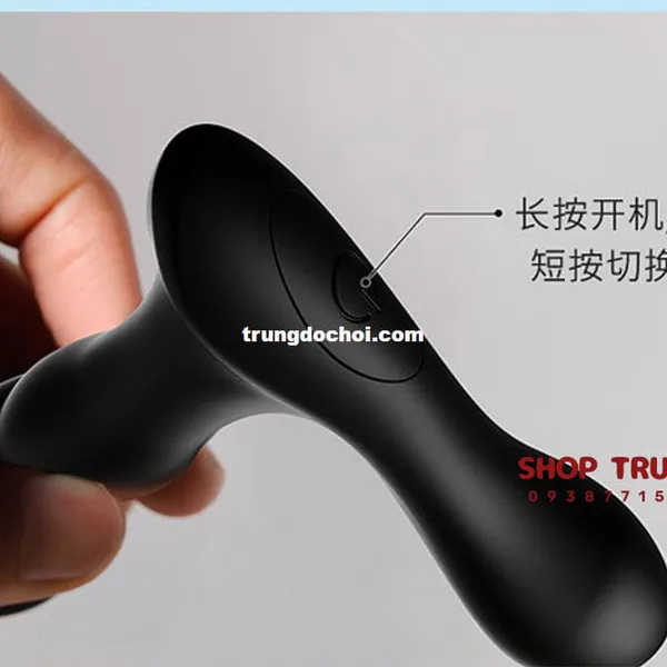 Dụng cụ massage hậu môn tiện lợi, kết nối App điều khiển từ xa.