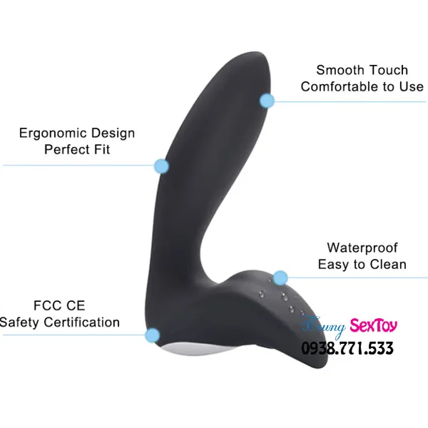 Dùng là mê, phê đến đỉnh với kích thích hậu môn có rung điều khiển từ xa 