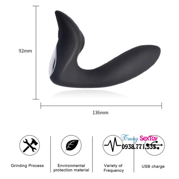 Dùng là mê, phê đến đỉnh với kích thích hậu môn có rung điều khiển từ xa 