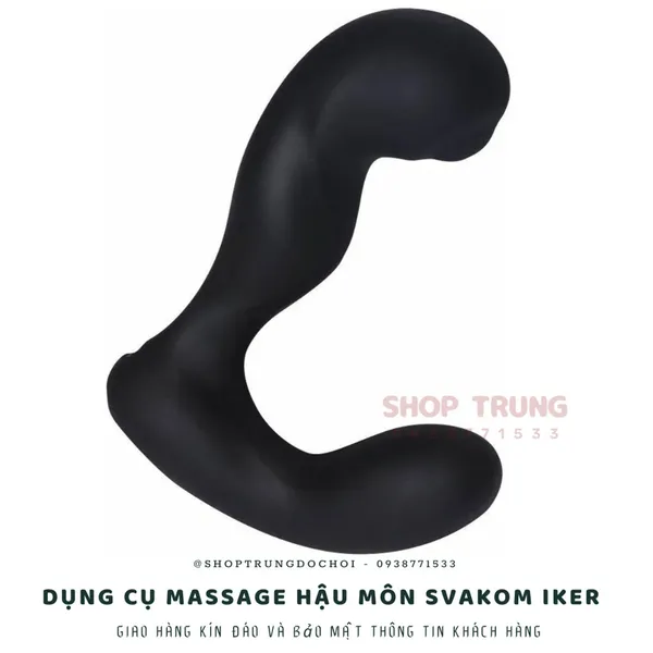 Trải nghiệm với dụng cụ massage hậu môn Svakom Iker