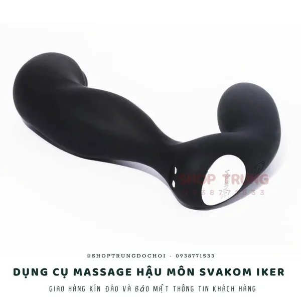 Trải nghiệm với dụng cụ massage hậu môn Svakom Iker