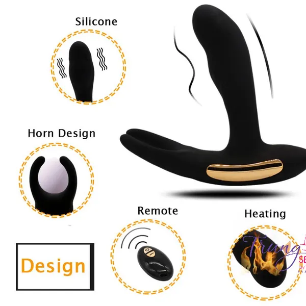 Dụng Cụ Massge Tuyến Tiền Liệt Dành Cho Nam Có Nhiệt Cực Phê