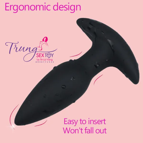 Dụng Cụ Massage Hậu Môn Silicon Mềm Mịn Cầm Tay Chắc Chắn
