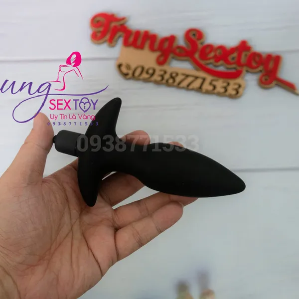 Dụng Cụ Massage Hậu Môn Silicon Mềm Mịn Cầm Tay Chắc Chắn