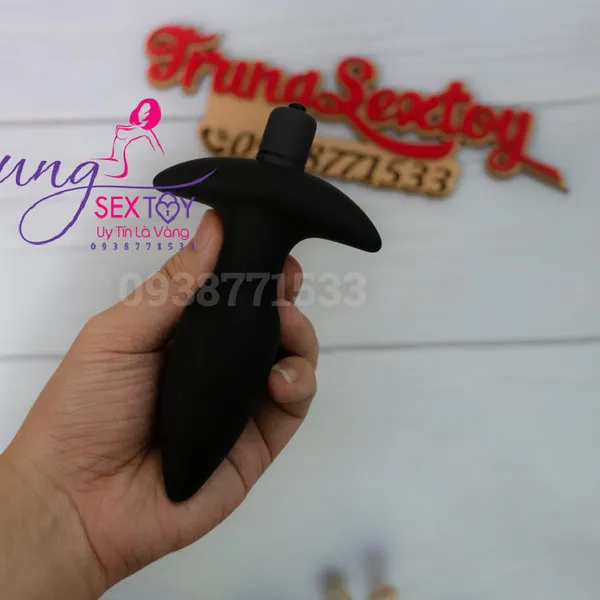 Dụng Cụ Massage Hậu Môn Silicon Mềm Mịn Cầm Tay Chắc Chắn