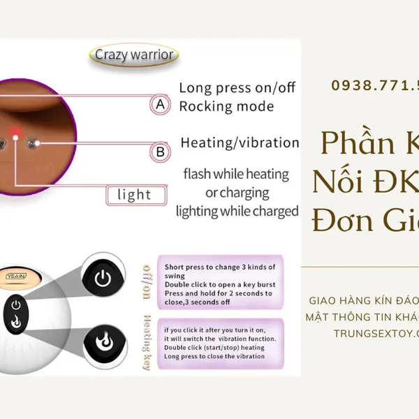 Dương Vật Giả Yeain Rung Ngoáy Dành Cho Các Bạn Nữ Silicon Cực Tốt