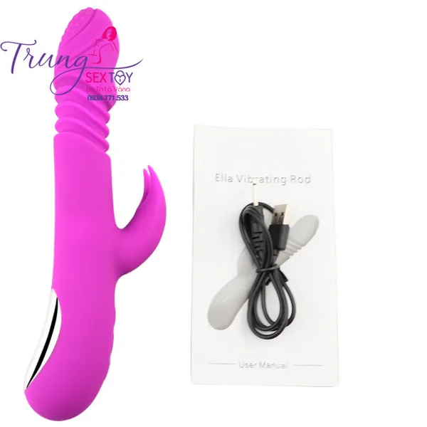 Dương vật giả Ella Vibrating Rod Mannuo - Dùng là phê