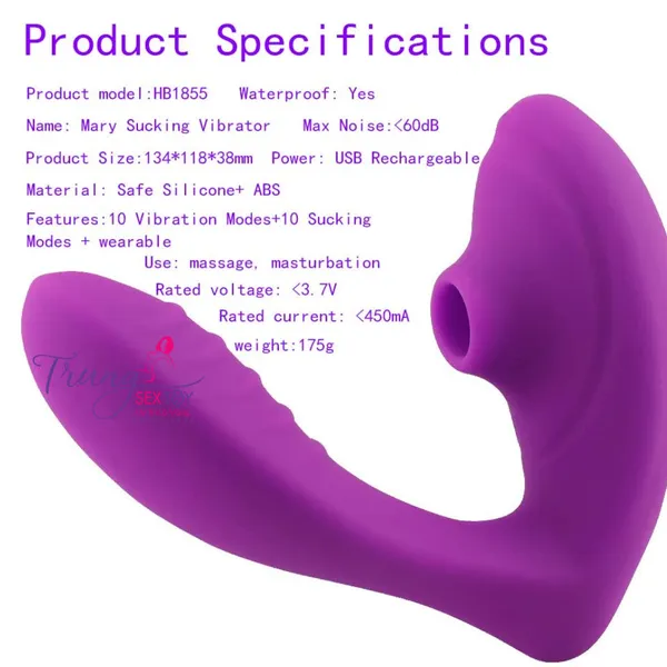 Dụng cụ bú mút âm đạo - Sản phẩm dành cho chị em độc thân