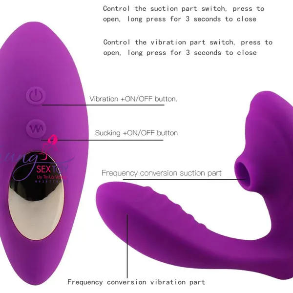 Dụng cụ bú mút âm đạo - Sản phẩm dành cho chị em độc thân