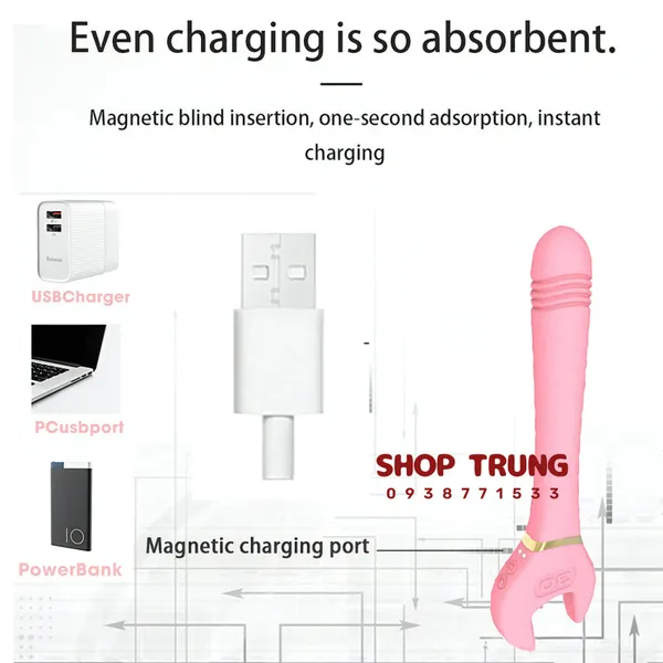 Dụng cụ hỗ trợ tình dục - Cờ lê có rung 10 chế độ