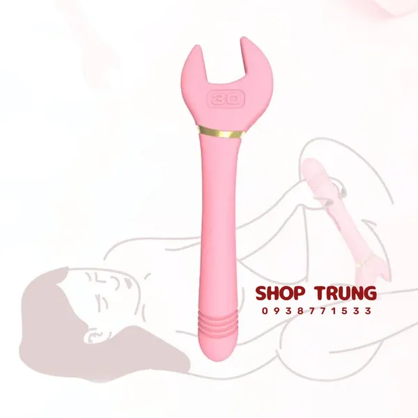 Dụng cụ hỗ trợ tình dục - Cờ lê có rung 10 chế độ