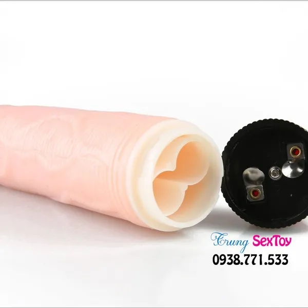 Dương Vật Giả 2 Pin Có Rung Cầm Tay Dễ Sử Dụng