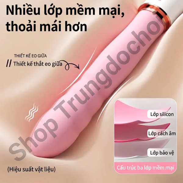 Dương Vật Giả Rung Thụt Ngụy Trang Ankni Pudding Bear Cực Cute, Cực Mạnh