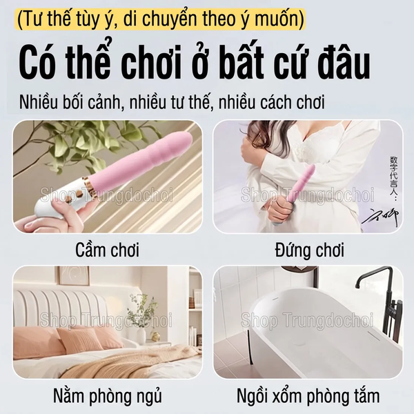 Dương Vật Giả Rung Thụt Ngụy Trang Ankni Pudding Bear Cực Cute, Cực Mạnh