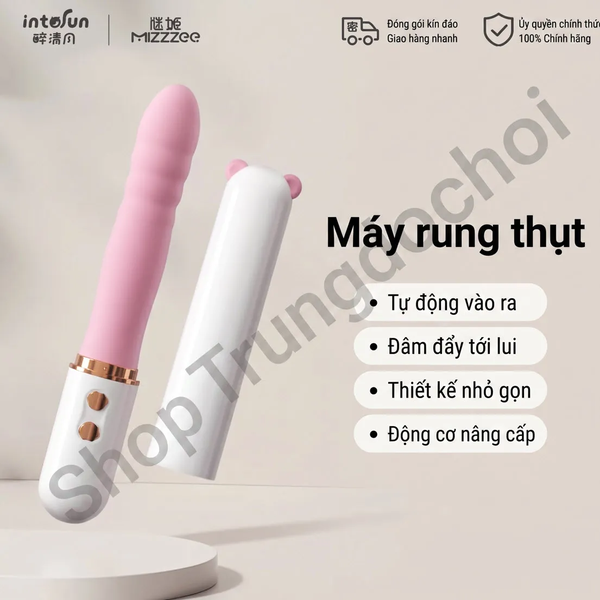 Dương Vật Giả Rung Thụt Ngụy Trang Ankni Pudding Bear Cực Cute, Cực Mạnh