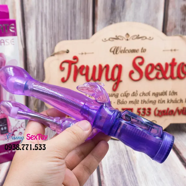Dương vật giả 3 đầu Tease độc đáo, sáng tạo trong từng chi tiết
