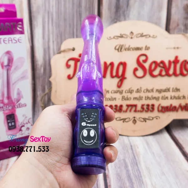 Dương vật giả 3 đầu Tease độc đáo, sáng tạo trong từng chi tiết