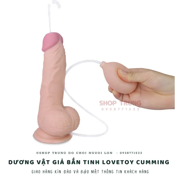 Dương vật giả bắn tinh Lovetoy Cumming