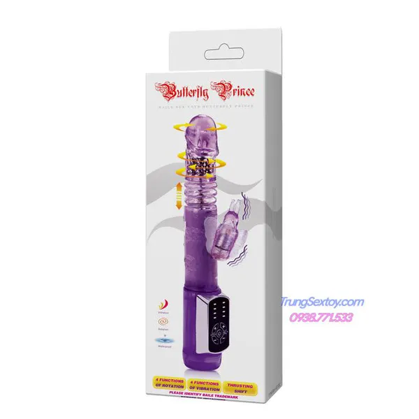 Dương vật giả cầm tay Butterfly Prince dành cho nữ