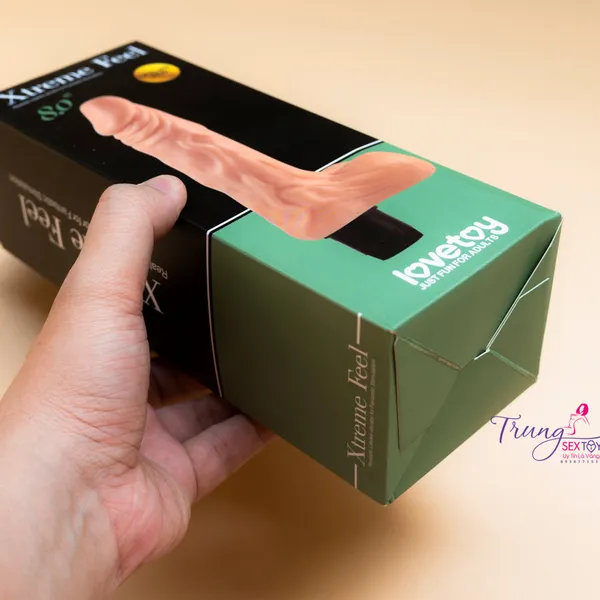 Dương vật giả Lovetoy Feel 8 inch kích thích điểm G tối đa