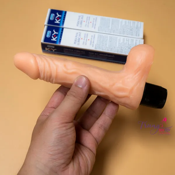 Dương vật giả Lovetoy Feel 8 inch kích thích điểm G tối đa