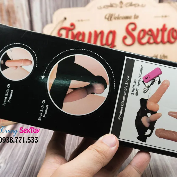 Dương vật giả có dây đeo hai đầu cho cuộc tình thêm vững vàng