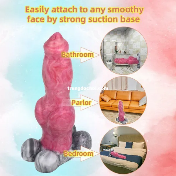 Dương Vật Giả Chó Siêu Mềm Size Khủng Cảm Giác Cực Phê
