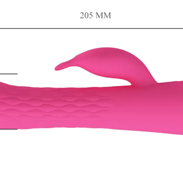 Dương Vật Rung Ngoáy Kích Thích Clitoris Pretty Love Molly Rabbit Vibrator 12 Chế Độ
