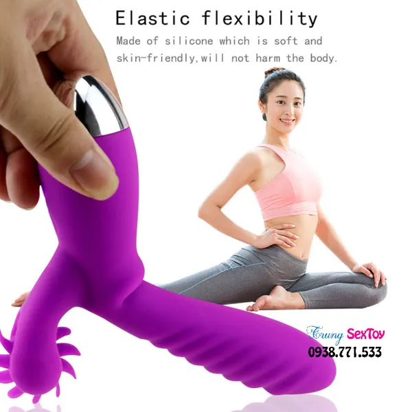 Lên đỉnh dễ dàng nhờ dương vật giả đa năng