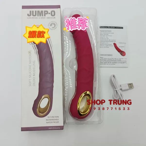 Dương Vật Giả JUMP-O Chạm Đỉnh G, Giải Phóng Khoái Cảm