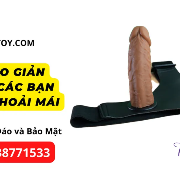 Dương vật giả dây đeo mền mịn như thật dành cho Lesbians