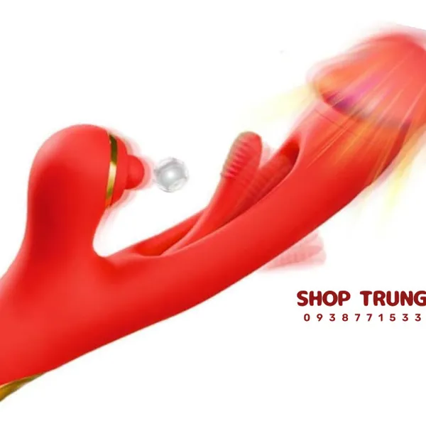 Dương Vật Giả Rung Bú Và Đá Lưỡi 3 Trong 1 Cực Mạnh