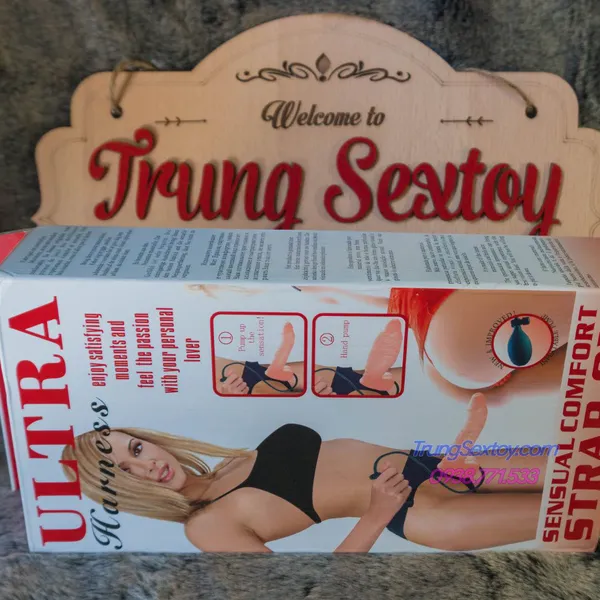 Dụng cụ tình dục dành cho Les - Dương vật giả dây đeo bơm hơi 