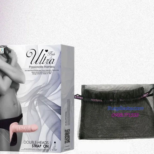 Chán làm tình - Sao không thử dương vật giả dây đeo hai đầu Sextoy dành riêng cho Les?