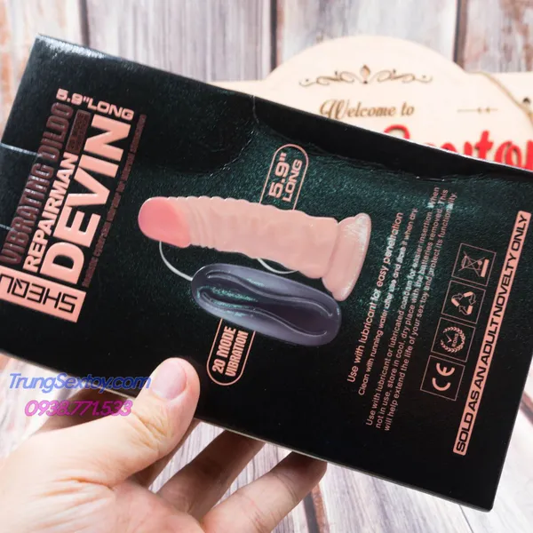 Dương vật giả mini Devin rung cực đỉnh, mát xa cực sướng