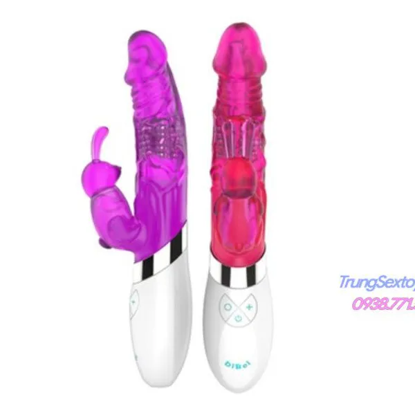 Dương vật giả cao cấp chiến binh Dibei Haloy có rung và ngoáy cực phê