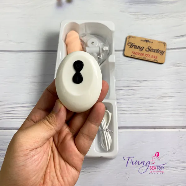 Dương vật giả Dibe điều khiền từ xa có nhiệt siêu phê